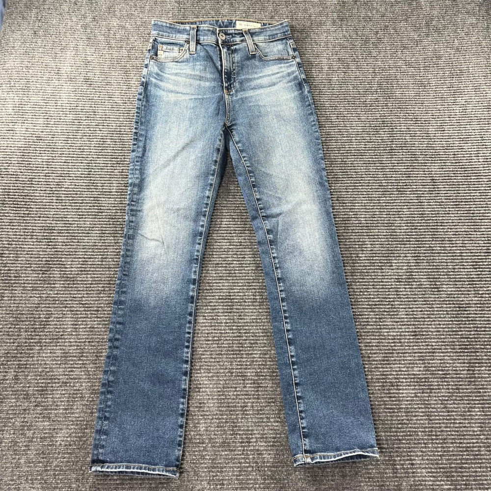 AG Adriano Goldschmied Jeans Womens 25 Stevie Straight High Slim Anthropologie